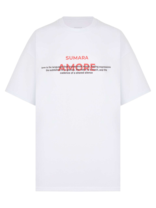 Футболка с логотипом Amore