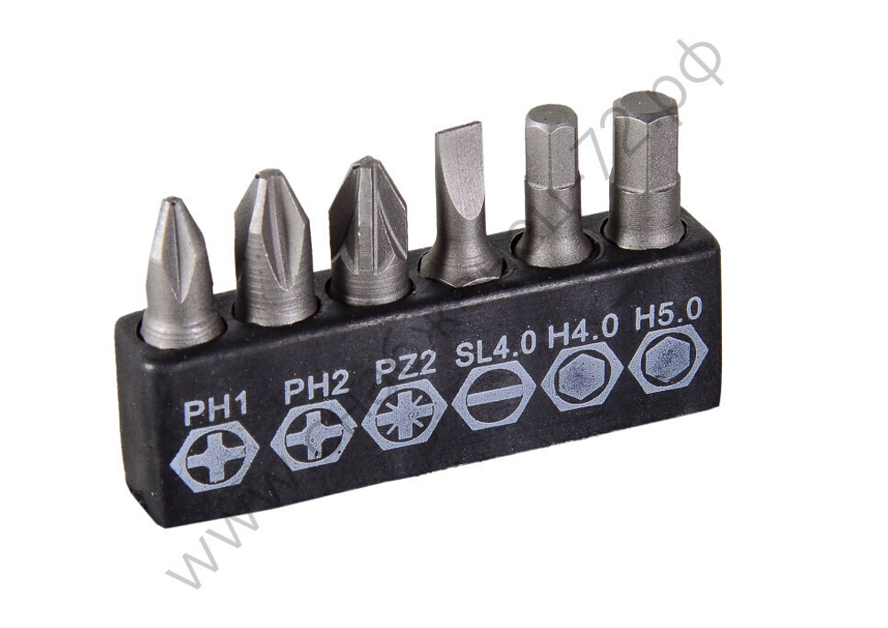 Отвертка Вихрь со сменными битами 6 шт