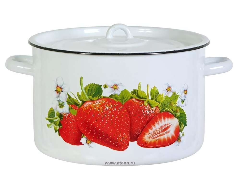 Кастрюля 7л с рисунком 24039