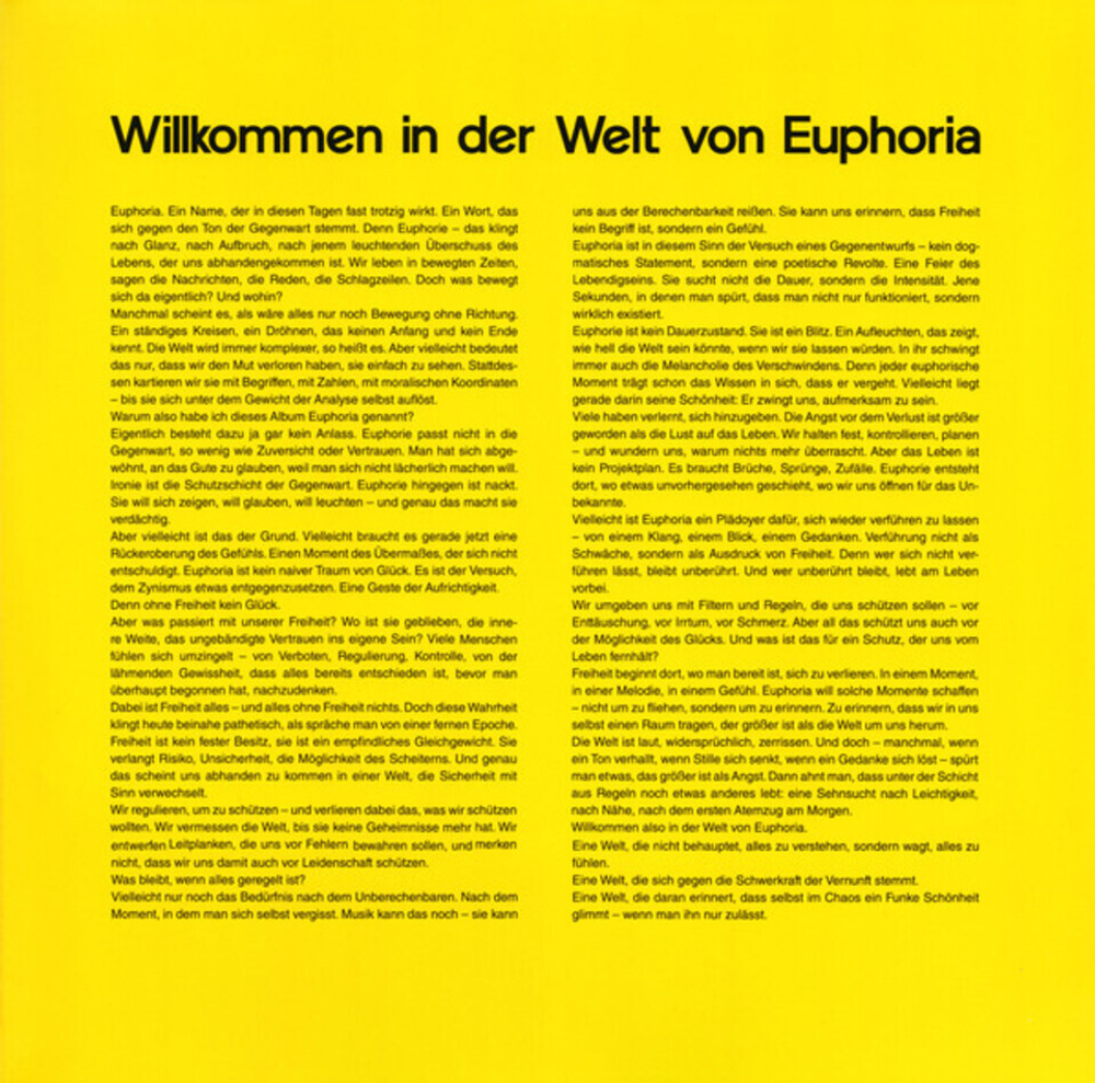 Schiller / Euphoria (Limited Edition)(Coloured Vinyl)(2LP)