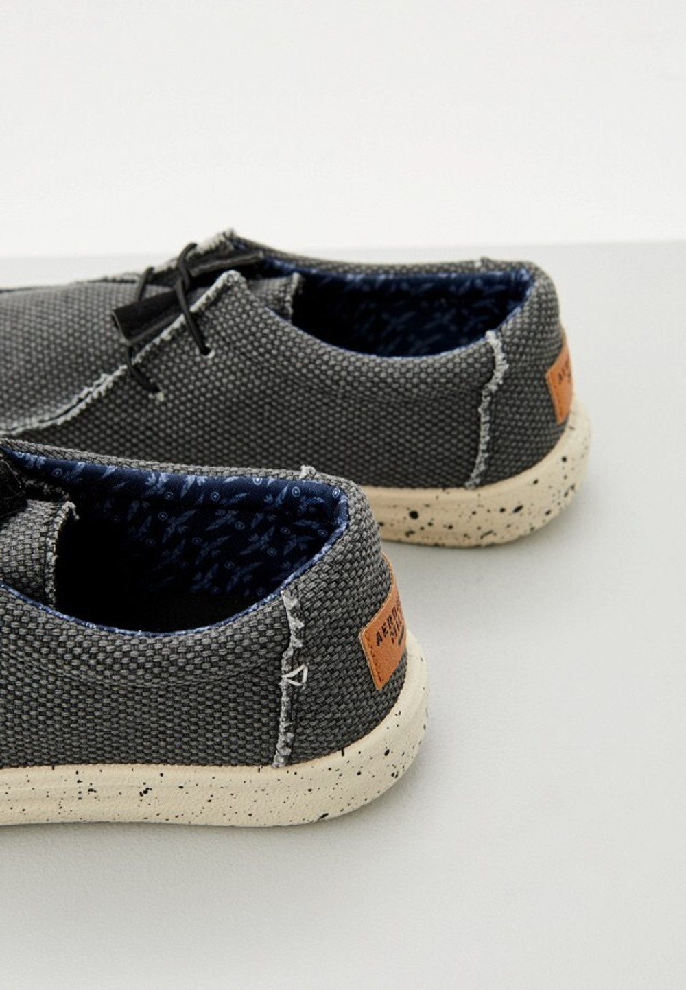 Мокасины муж. AERONAUTICA 244 черный