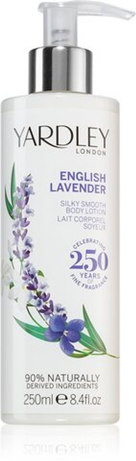 Yardley English Levander - смягчающее молочко для тела /   250  ml  / GTIN 5060322952260