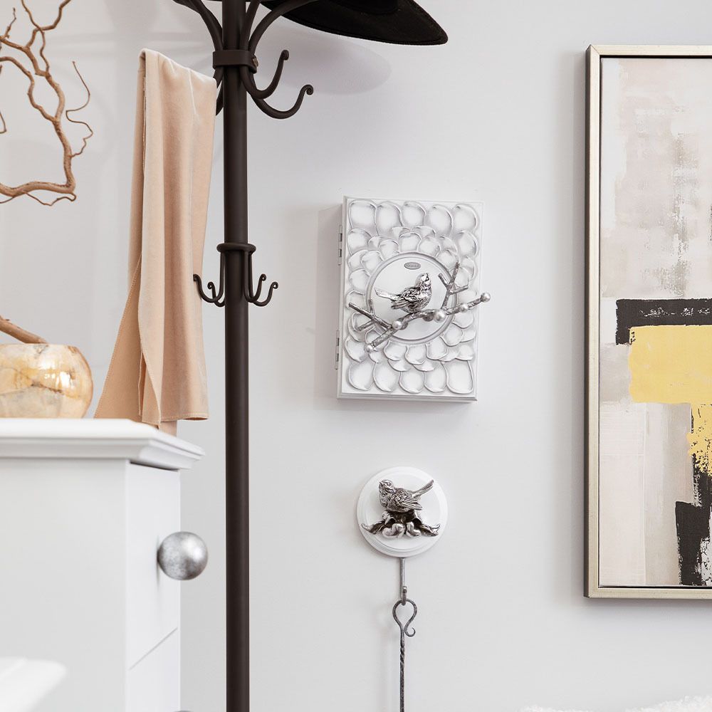 Настенный крючок Нежность Белый