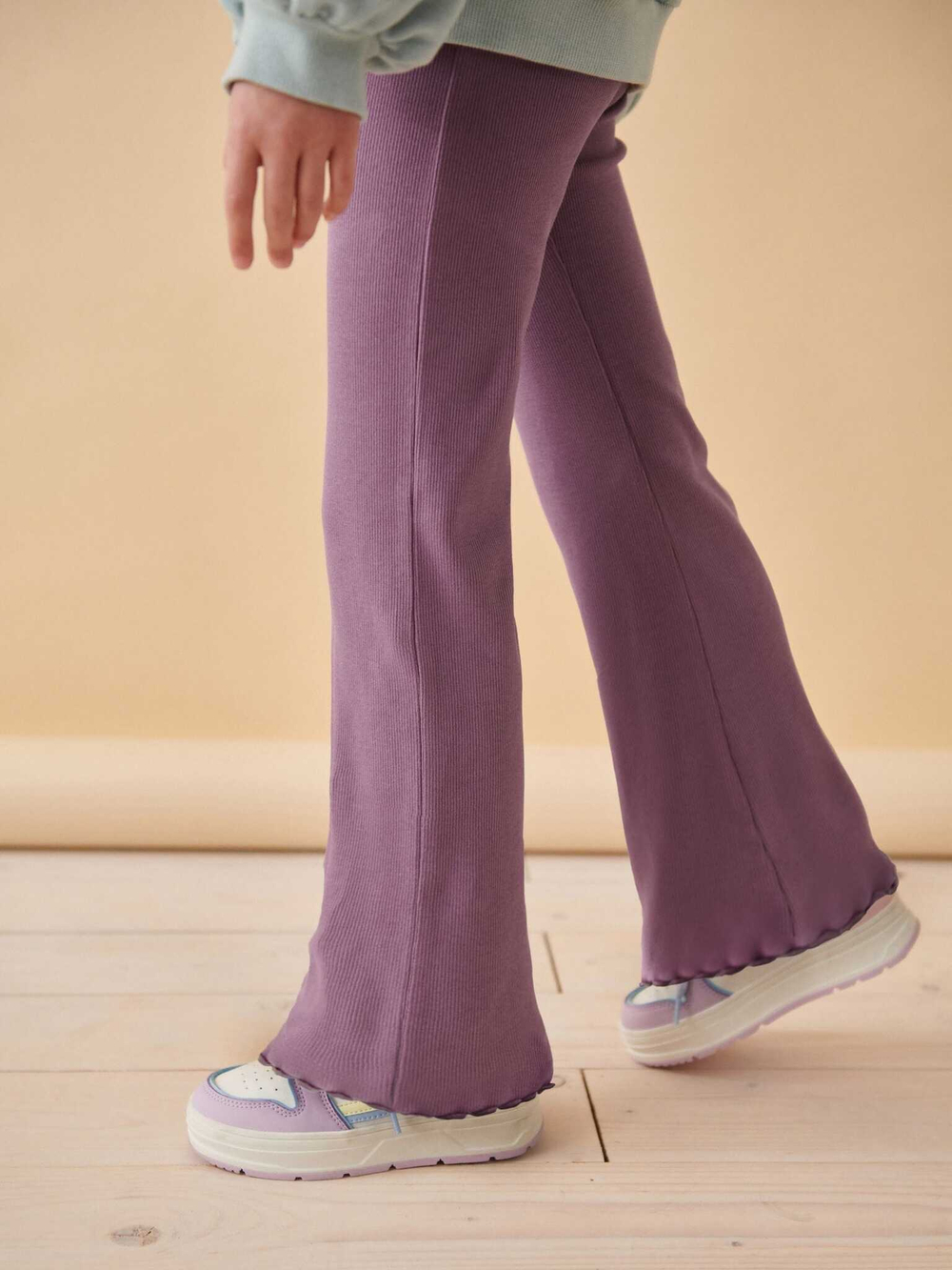 Легинсы-клеш для девочки Next K91-362, Сиреневый