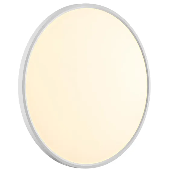 7659/48L MITRA LED SN 089 Светильник пластик/белый LED 48Вт 3000/4000K D600 IP40 ALFA WHITE