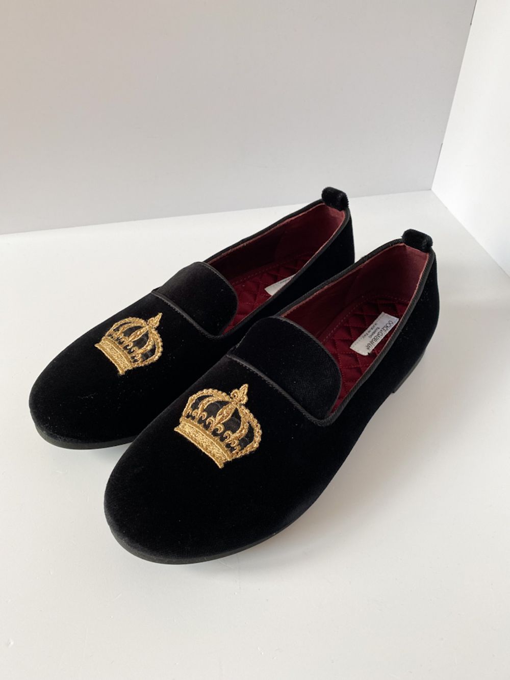 Новые бархатные туфли Dolce&Gabbana, 34,5