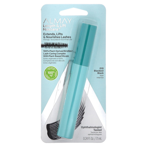 Almay, Volume & Volume, тушь для ресниц, оттенок 010 черный, 7,1 мл (0,24 жидк. унции)