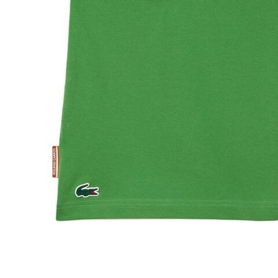 Мужская теннисная футболка Lacoste Sport Roland Garros Edition Logo T-Shirt - green