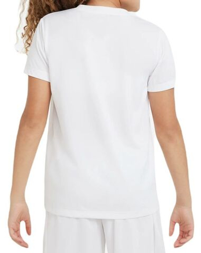 Футболка для девочки теннисная Nike Dri-Fit Legend V-Neck Training T-Shirt - black/white