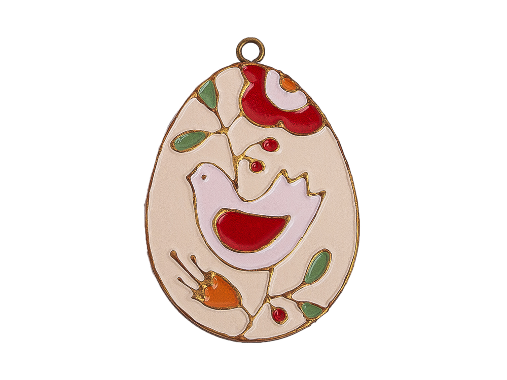 Пасхальное Яйцо с Птичкой