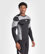 Рашгард Venum Tempest Black/Grey L/S