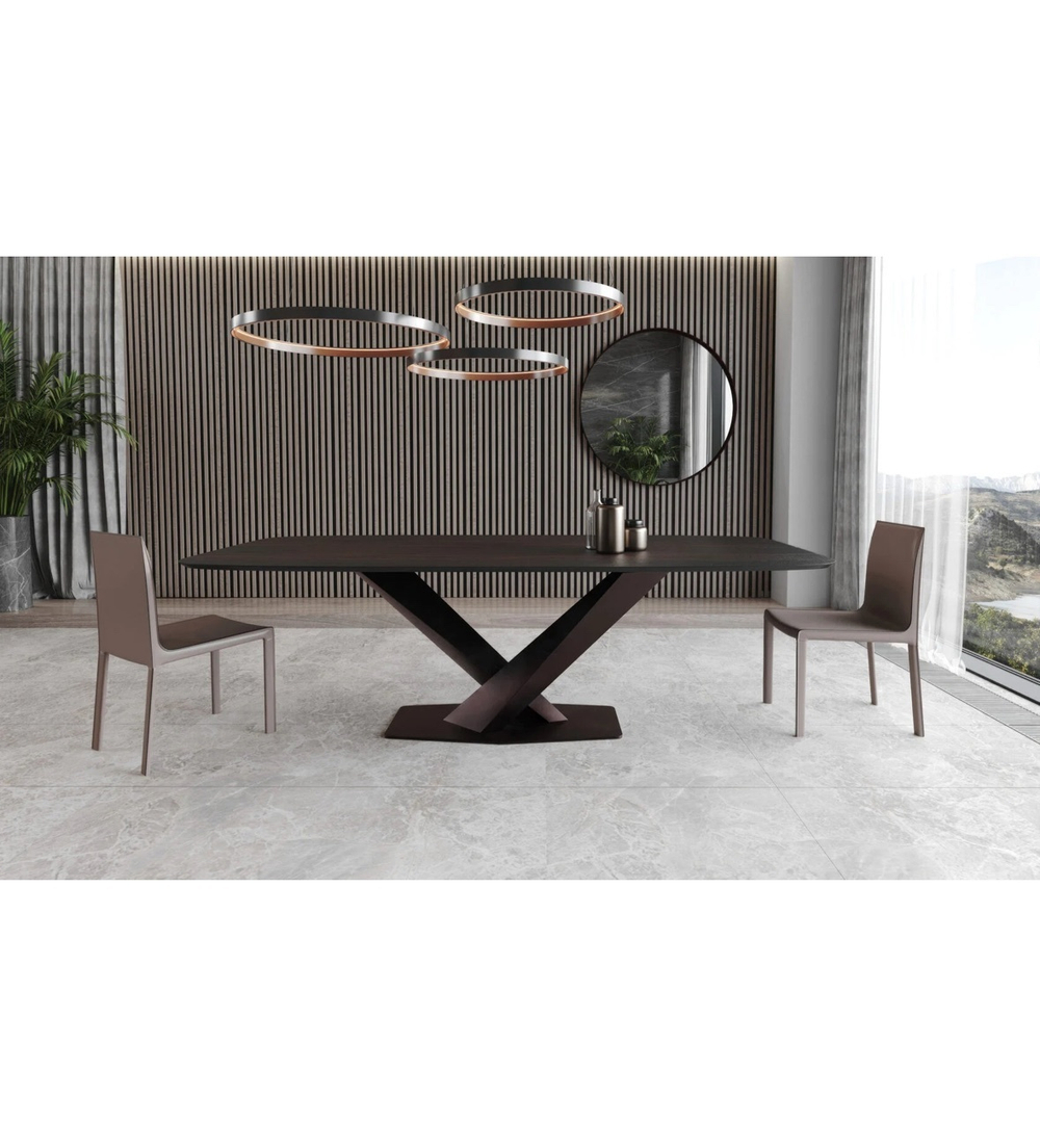 Стол обеденный Стратос шпон