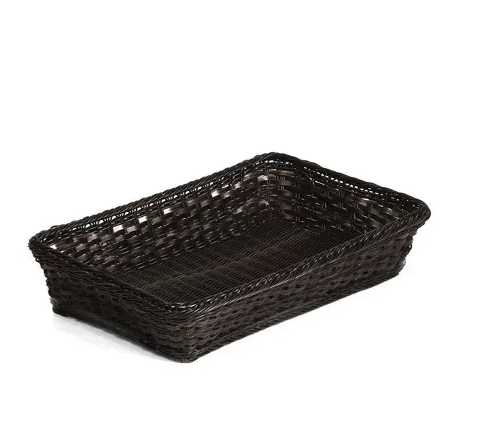 Mensa Home Корзина для хлеба 26,5x16x10 см черная
