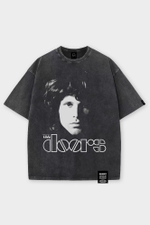Футболка SHMOT "THE DOORS" GARMENT DYE Черный