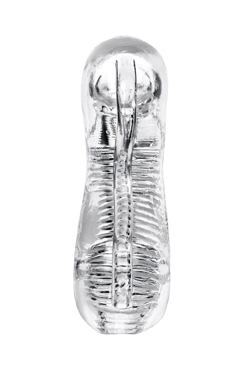 Прозрачный мастурбатор Lingam Indira (Цвет: прозрачный)