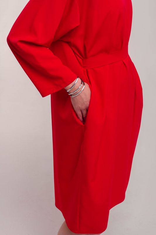 Платье. PROF красное