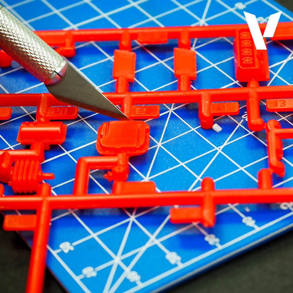 Набор сменных лезвий для модельного ножа Vallejo Set of 5 Blades – #11 Fine point blades