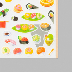 Стикеры Midori Sticker Marché - Sushi-gara