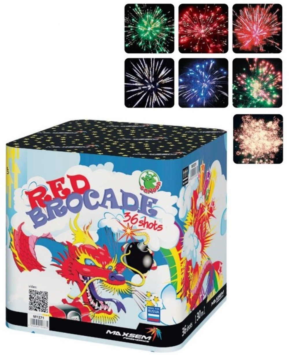 Батарея салютов "Red Brocade" M1271 36 залпов * 1.2"