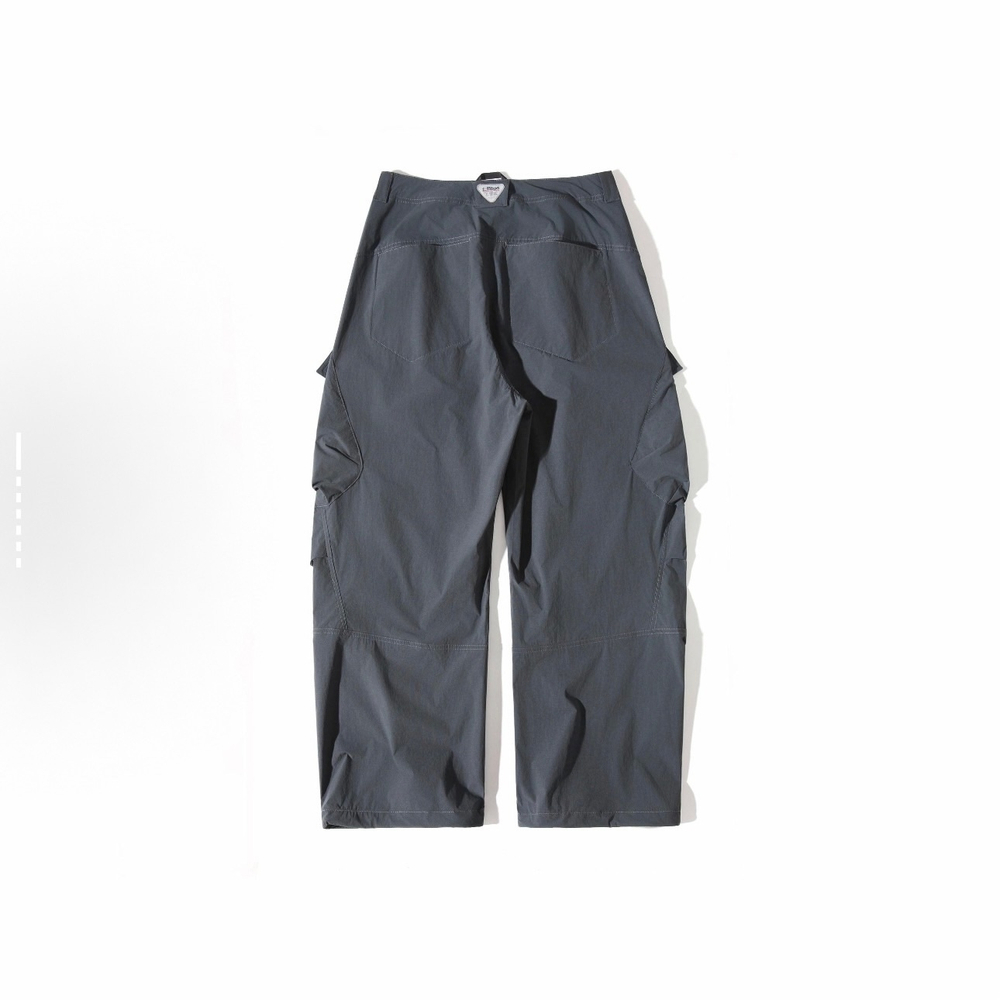 Брюки Nothomme Blue Outdoor Water Repellent Adjustable Drawstring Pants Dark Gray
