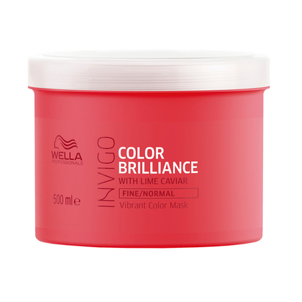 Wella Invigo Color Brilliance Маска-уход для защиты цвета окрашенных нормальных и тонких волос 500 мл