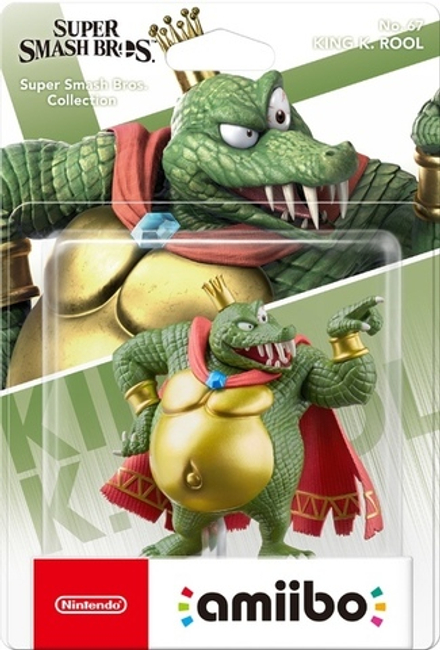 Фигурка Amiibo - Кинг К.Руль King K.Rool Super Smash Bros Коллекция