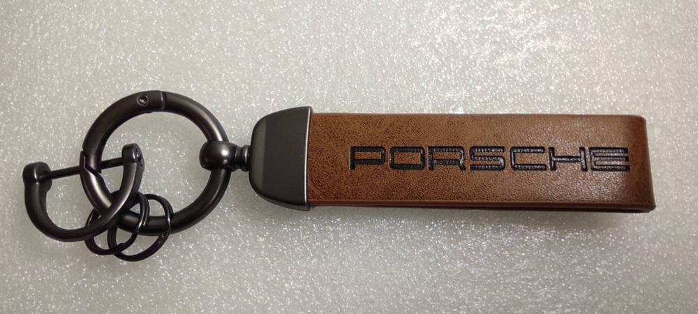 Porsche / брелок автомобильный для ключей, петля (1 шт.), серия Ретро