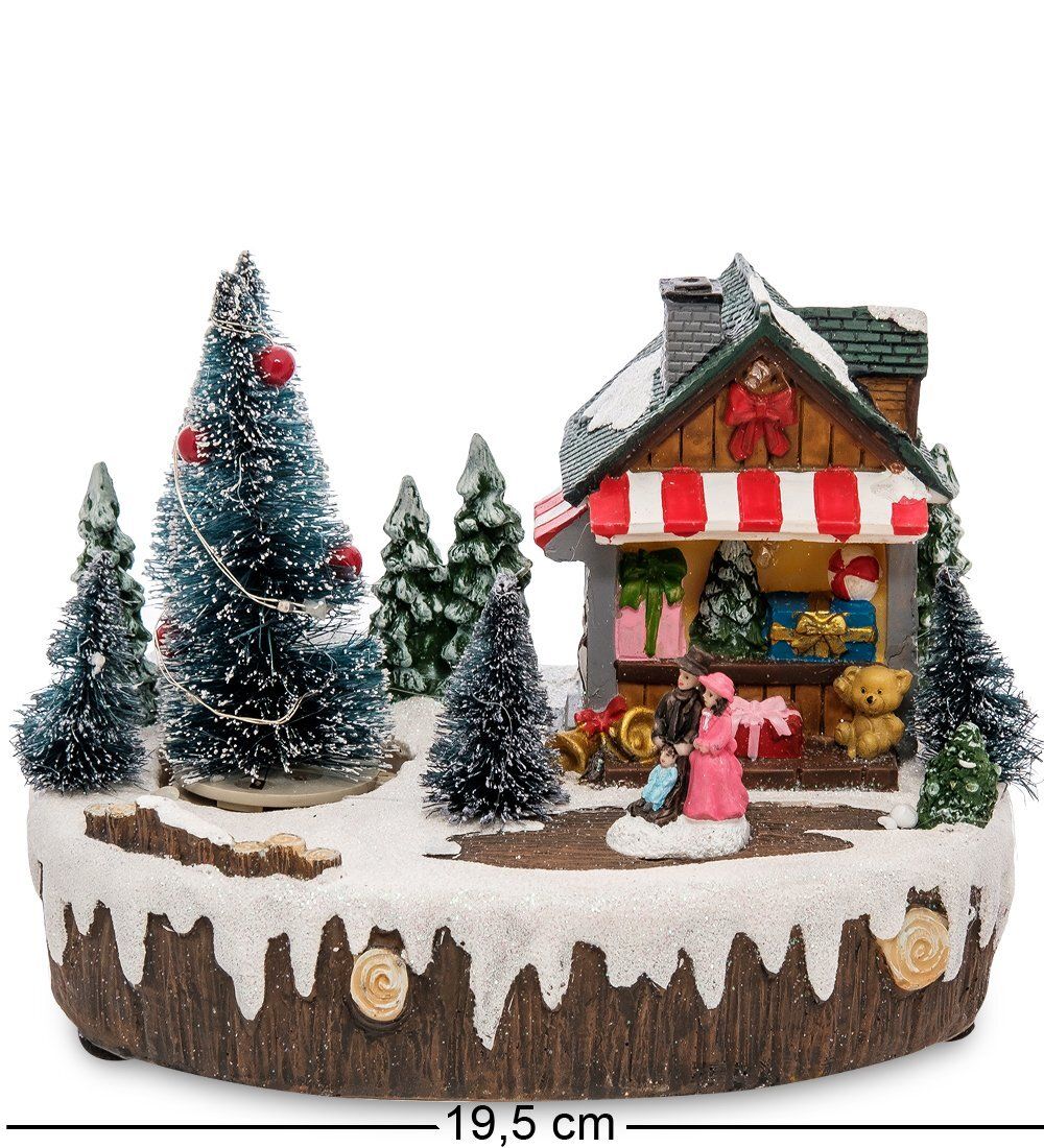 XM-703/1 Музыкальная новогодняя миниатюра с подсветкой