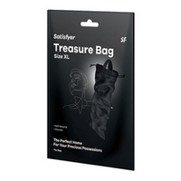 Черный мешочек для хранения игрушек Satisfyer Treasure Bag XL
