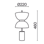 Настольный светильник Maytoni MOD178TL-L11B3K