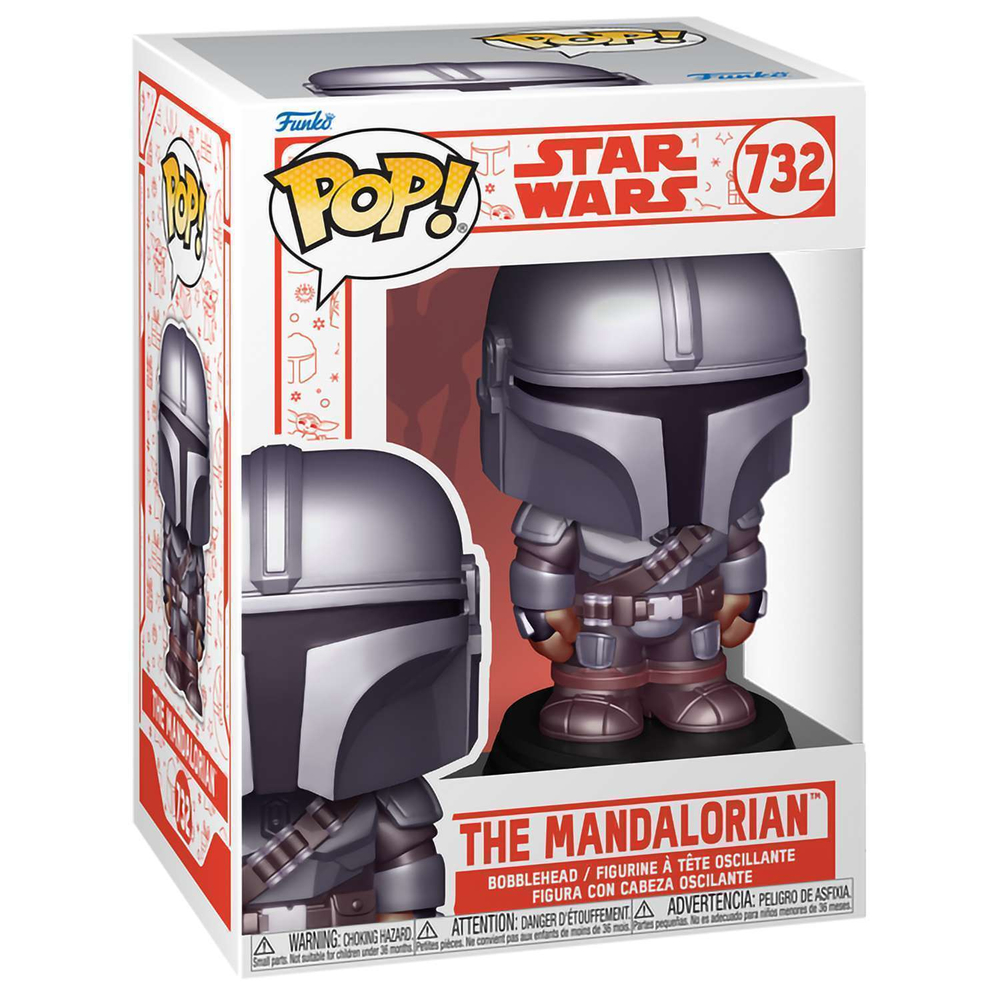 Фигурка Funko POP! Bobble Star Wars Holiday Mandalorian​ (732) 79934