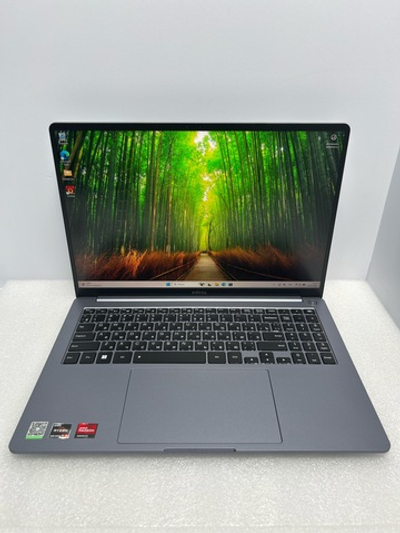 Ноутбук Infinix InBook Y3 Max 16"/Ryzen 5-5500U/RAM 16GB/SSD 512GB/AMD Radeon Graphics/1920x1200/IPS/Windows 11/Подсветка - кл:LED/серебристый. Состояние: A1