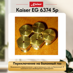 Встраиваемый газовый духовой шкаф Kaiser EG 6374 Sp