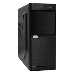 Exegate EX272729RUS Корпус MiditowerXP-330U Black, ATX, , 2*USB+2*USB3.0, Audio