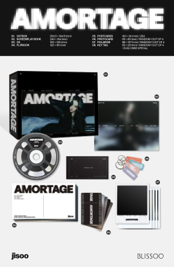 Альбом JISOO - AMORTAGE Mini Album EXCLUSIVE Edition 2 Version SET