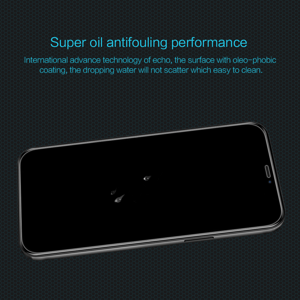 Защитное стекло с прозрачными рамками от Nillkin для iPhone 12 mini, серия H Anti-Explosion Glass Screen Protector