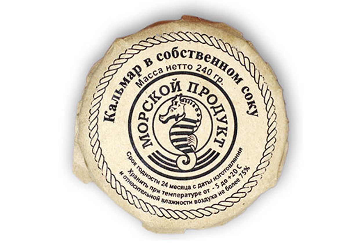 Кальмар к собственном соку, 240г