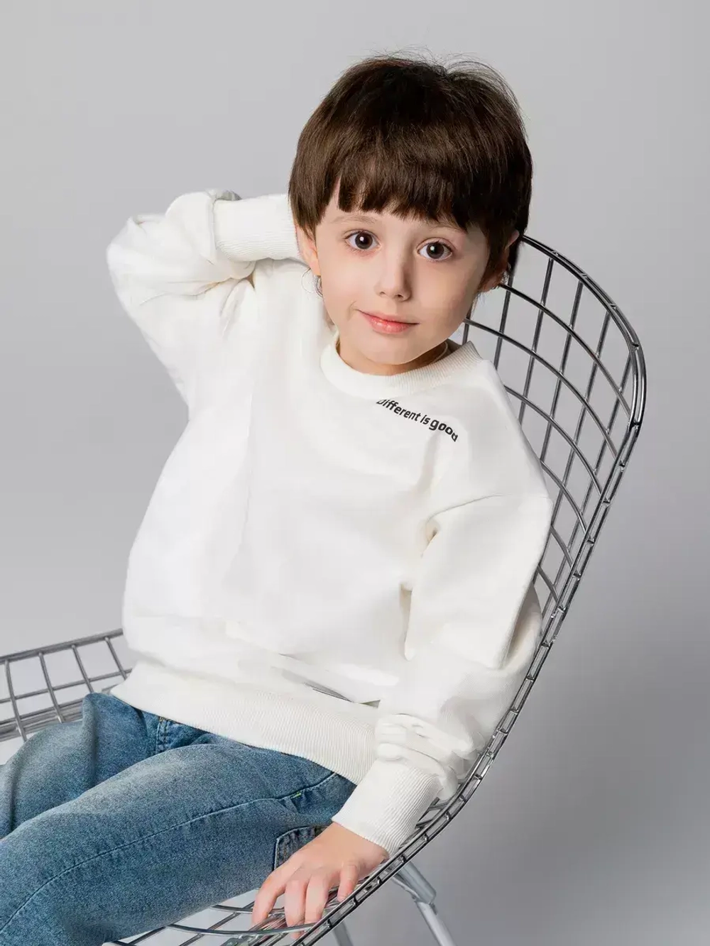 Свитшот для мальчика спортивный в школу