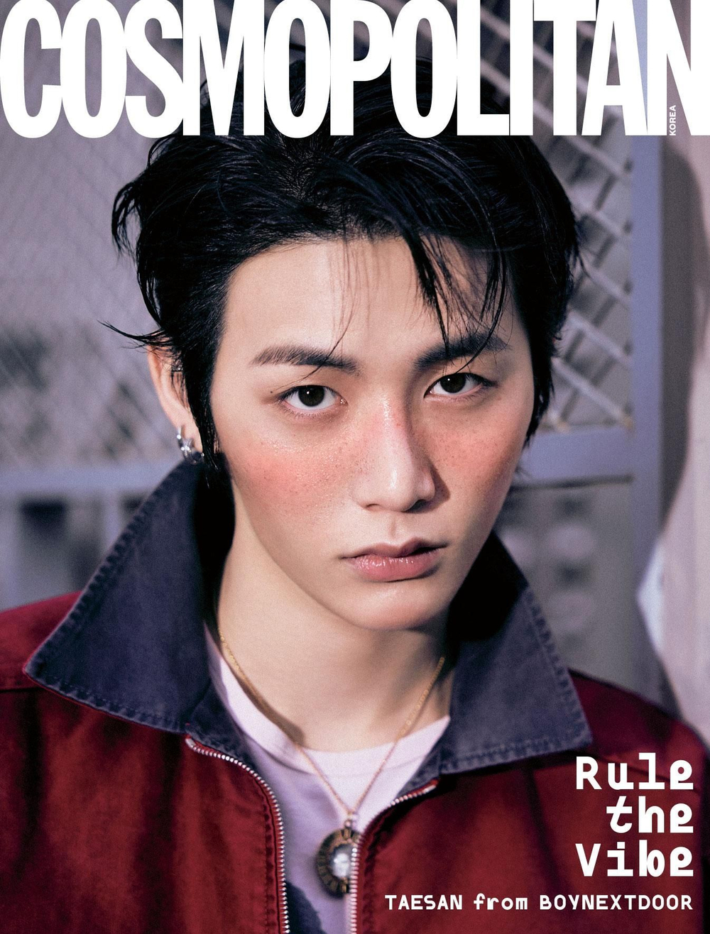публикация COSMOPOLITAN - 2026.01 BOYNEXTDOOR TAESAN B Type