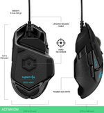 Мышь Logitech G502 Hero черный (910-005474)