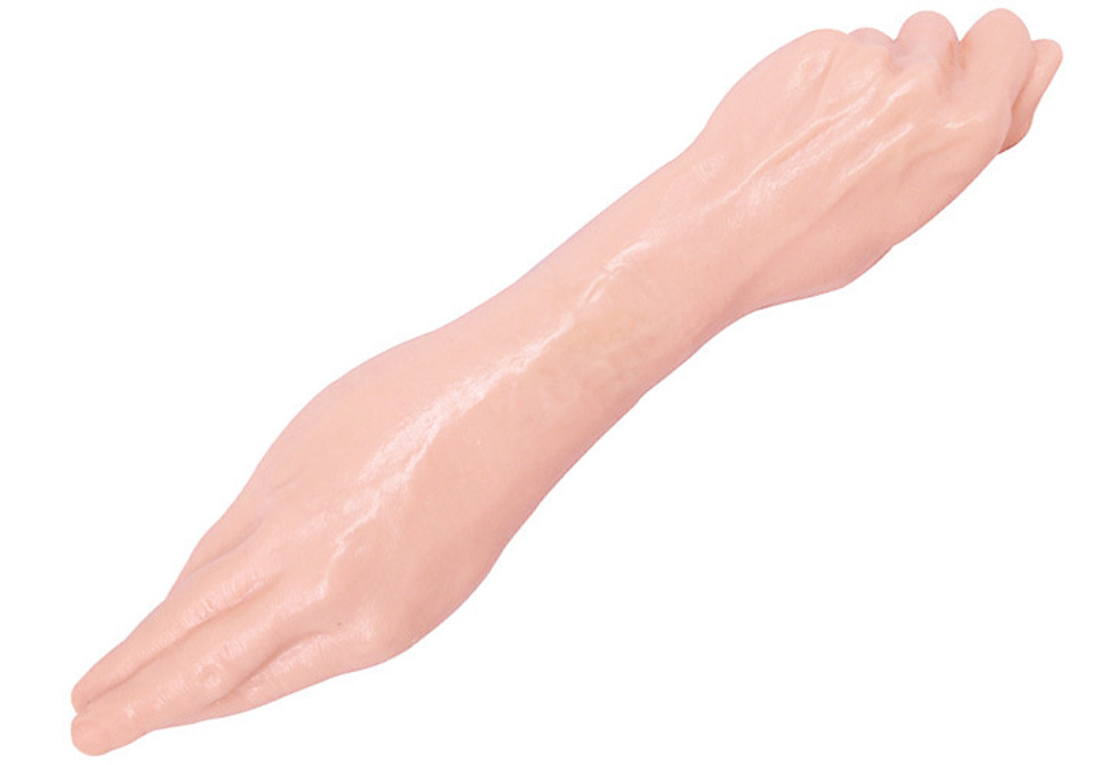 Стимулятор для фистинга двусторонний телесный 36 см