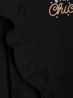 Леопардовый костюм для девочки на осень