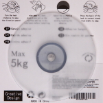 Крючок с липким слоем (1шт., нагрузка 5кг) Бабочка розовый MH8042