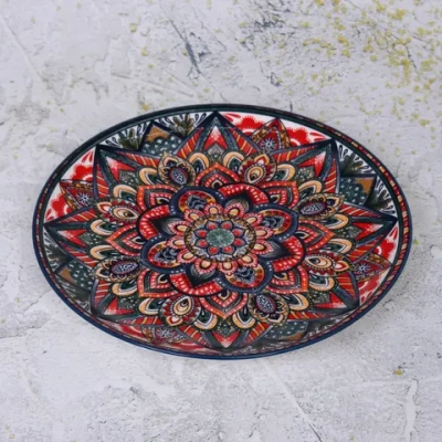 Тарелка керамическая «Марракеш» синяя 26,5*4см