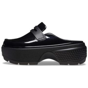 Crocs Stomp High Shine Loafer 'Black'