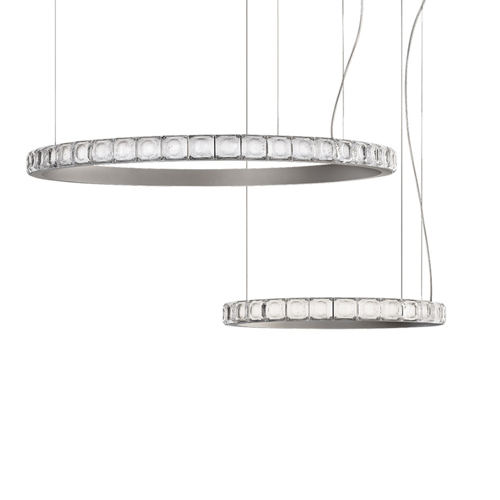 Pendant design lamp  Aura Pendant by Italamp (Silver)