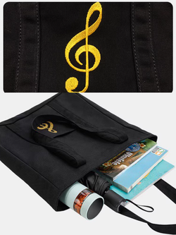 Сумка-шоппер "Скрипичный ключ"