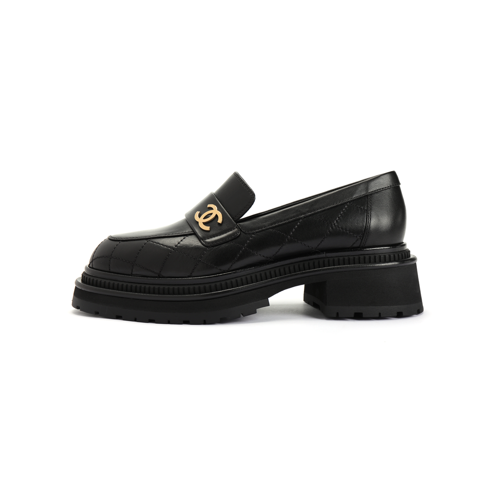 CHANEL Loafers Women"s Black
