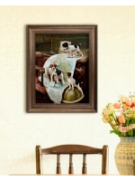 Картина интерьерная на холсте в раме 25*31 см