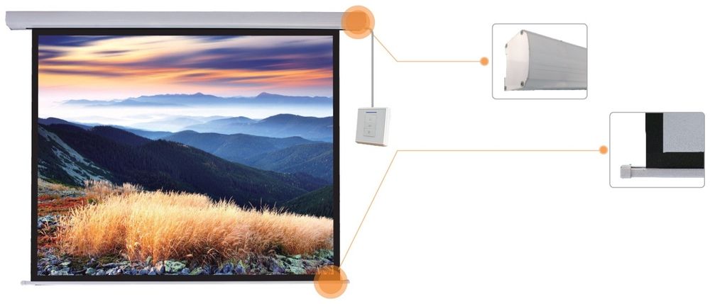 Проекционный экран Mr.Pixel MAGNASAB135V2 Проекционный экран Mr.Pixel MAGNASAB135V2